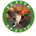 Наклейка "Ни пуха Ни пера" (левая)