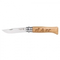 Нож Opinel 8VRI "Собака" дуб
